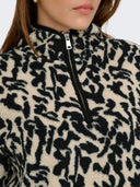 ONLNEW DALLAS L/S HIGHNECK ZIP  SWT NOOS 15311631