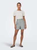 ONLRIVERSIDE S/S FLAIRED TOP N OOS JRS 15312474