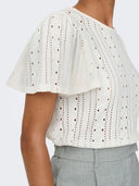 ONLRIVERSIDE S/S FLAIRED TOP N OOS JRS 15312474