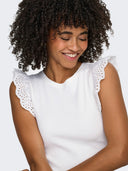 ONLMATHILDA S/L LACE DETAIL TO P JRS NOOS 15308890