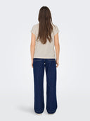 ONLCLAUDIA S/S GLITTER STRIPE TOP JRS 15318422