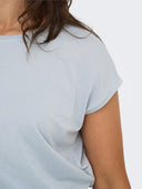 ONLCLAUDIA S/S GLITTER STRIPE TOP JRS 15318422