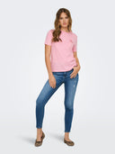 ONLMIRA LIFE S/S EMB  T-SHIRT SUD JRS 15368637