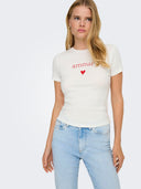 ONLKIRA LIFE S/S O-NECK TOP JR S 15359963