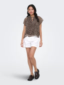 ONLLERI-PENINNA S/S TIED NECK SHIRT WVN 15372602