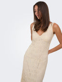ONLALBINA S/L V-NECK LONG DRES S JRS 15372795
