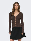 ONLBREE LS V-NECK RIB CARDIGAN  CC KNT 15373278