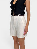 ONLSIESTA HW BELT LIN BL SHORT S PNT NOOS 15367413