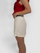 ONLSIESTA HW BELT LIN BL SHORT S PNT NOOS 15367413