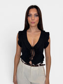 ONLMARTINE LIFE SL FRILL CARDI GAN  KNT 15364832