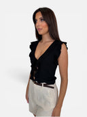 ONLMARTINE LIFE SL FRILL CARDI GAN  KNT 15364832