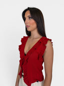 ONLMARTINE LIFE SL FRILL CARDI GAN  KNT 15364832