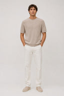 JORCASSIS KNIT TWISTED SS CREW  NECK 12295278