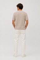 JORCASSIS KNIT TWISTED SS CREW  NECK 12295278