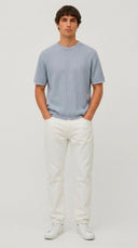 JORCASSIS KNIT TWISTED SS CREW  NECK 12295278