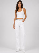 ONLLIANA HW BELT WIDE PANT PNT 15367359