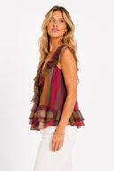 CANOTTA RIGHE ROUGE 36-CN-38202