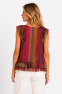 CANOTTA RIGHE ROUGE 36-CN-38202