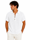 06/T-SHIRT GARZATA BOTTONI 45-MA-2/1465/6