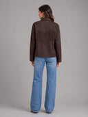 ONLCAROLINA FAUX SUEDE FRINGE JKT CC OTW 15373317