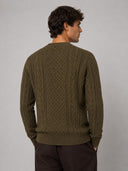 JPRBLUCALLUM CABLE KNIT CREW N ECK 12299945