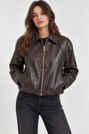 ONLMASJA L/S FAUX LEATHER BOMB ER PNT 15385182