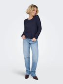 ONLGEENA XO L/S PULLOVER KNT N OOS 15113356