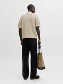 JPRBLUKINGSLEY KNIT POLO SS LN 12291058