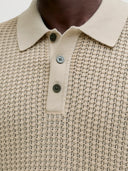 JPRBLUKINGSLEY KNIT POLO SS LN 12291058