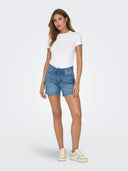 ONLGIANNA MW BELTED SHORTS AZG  DNM NOOS 15340706