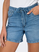 ONLGIANNA MW BELTED SHORTS AZG  DNM NOOS 15340706